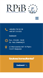 Mobile Screenshot of biznesiprawo.eu